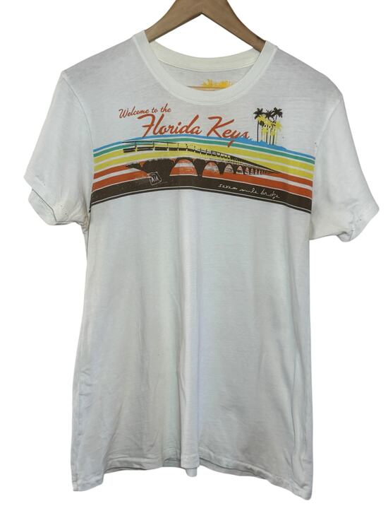 Margaritaville Tops - Margaritaville A1A Collection Seven Mile Bridge Short Sleeve Shirt XL